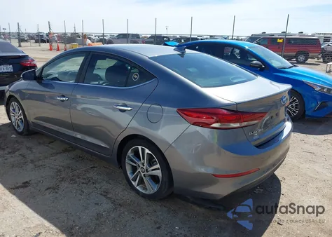 2017 Hyundai Elantra Limited z USA, uszkodzony, nr VIN KMHD84LF4HU173361